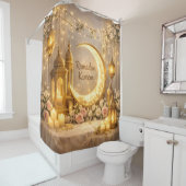 Rideaux De Douche Crescent Of Light & Peace -  (En situation)