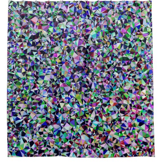 Rideaux De Douche Cristaux multicolores (Devant)