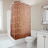 Rideaux De Douche Crocodile leather pattern backgroundabstract,allig (En situation)