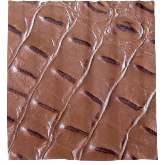 Rideaux De Douche Crocodile leather textured backgroundabstract, ani (Devant)