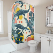 Rideaux De Douche Crocs (En situation)