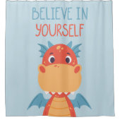 Rideaux De Douche Crois En Toi-Même Dragon (Devant)