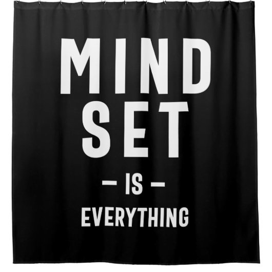Rideaux De Douche Croissance Esprit Entrepreneur Enseignant Fitness (Devant)