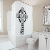 Rideaux De Douche Croix celtique (En situation)