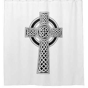 Rideaux De Douche Croix celtique
