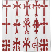 Rideaux De Douche Croix éthiopienne (Devant)