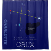 Rideaux De Douche Crux de constellation de l'hémisphère sud (Devant)