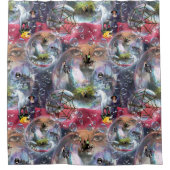 Rideaux De Douche Crystal Ball Halloween sorcière (Devant)