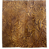 Rideaux De Douche Cuir Brown Faux (Devant)