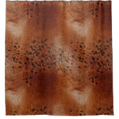 Rideaux De Douche Cuir Brown Faux (Devant)