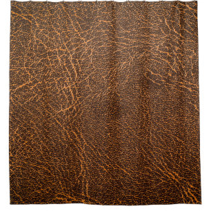 Rideaux De Douche Cuir Brown naturel : Arrière - plan texturé