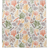 Rideaux De Douche Cuisine Garden Motif végétal (Devant)