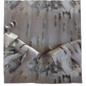Rideaux De Douche Curly Birch Bark Tree Rustic (Devant)