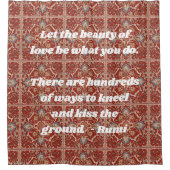 Rideaux De Douche Custom Elegant Carrelage Motif Cadeaux iraniens po (Devant)