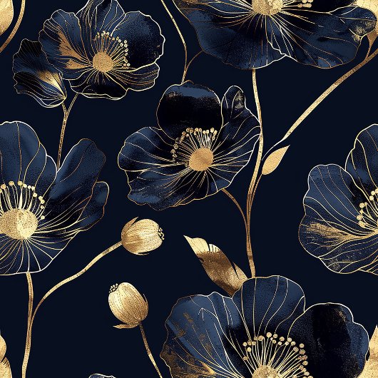 Rideaux De Douche Custom Name Lux Botanical Flower Design