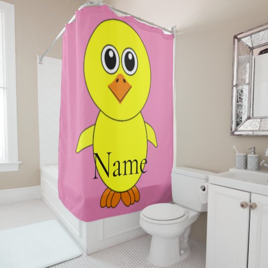 Rideaux De Douche Cute Chick Thunder_Cove (En situation)