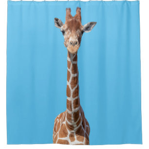 Rideaux De Douche Cute giraffe face
