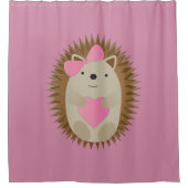 Rideaux De Douche Cute Girl Hedgehog (Devant)