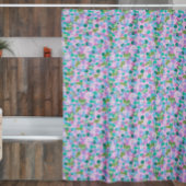 Rideaux De Douche Cute grenouilles roses et vertes et Lily Pads Girl