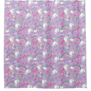 Rideaux De Douche Cute lamas