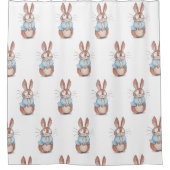 Rideaux De Douche Cute lapin (Devant)