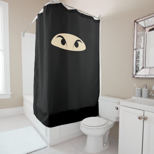 Rideaux De Douche Cute Ninja (En situation)