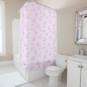 Rideaux De Douche Cute pays Goose Toile Motif