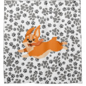 Rideaux De Douche Cute Pembroke Welsh Corgi (Devant)
