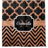 Rideaux De Douche Cute Quatrefoil (Devant)
