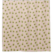 Rideaux De Douche Cute Smiling Kawaii Avocado Motif (Devant)