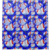 Rideaux De Douche Cute Snowman (Devant)