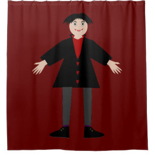 Rideaux De Douche Cute Vampire Halloween