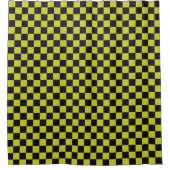 Rideaux De Douche Cyber lyme checkerboard pattern (Devant)