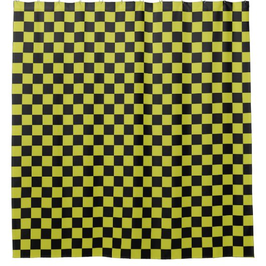 Rideaux De Douche Cyber lyme checkerboard pattern (Devant)