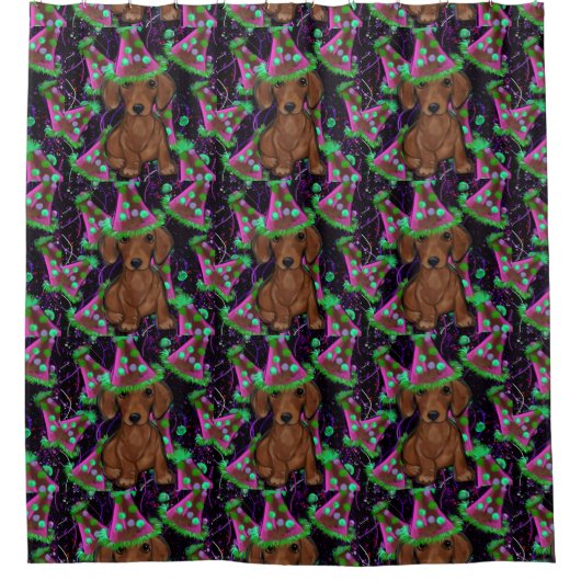 Rideaux De Douche Dachshund (Devant)