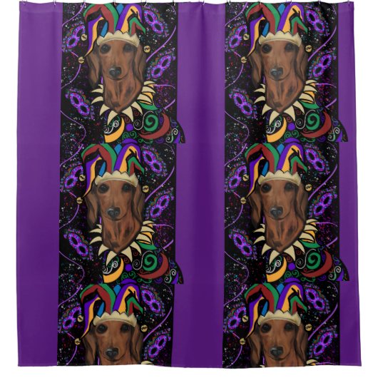 Rideaux De Douche Dachshund (Devant)