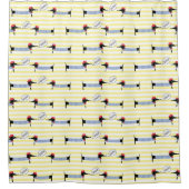 Rideaux De Douche Dachshund Wiener Chien Français (Devant)