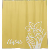 Rideaux De Douche Daffodique de printemps (Devant)