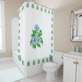 Rideaux De Douche Daisies flowers (En situation)