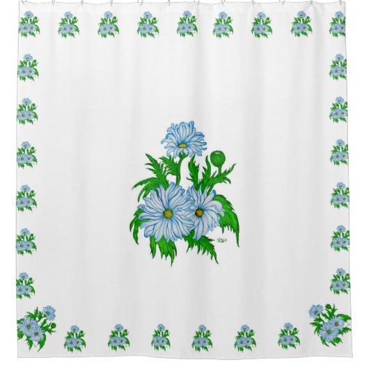Rideaux De Douche Daisies flowers (Devant)