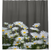Rideaux De Douche Daisies on Grey (Devant)