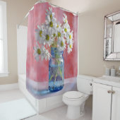 Rideaux De Douche Daisy Mason Jar Romantic Floral (En situation)