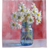 Rideaux De Douche Daisy Mason Jar Romantic Floral (Devant)
