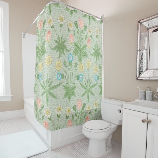 Rideaux De Douche Daisy, William Morris (En situation)