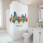 Rideaux De Douche Damas Syria Skyline (En situation)