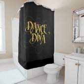 Rideaux De Douche Dance Diva (En situation)