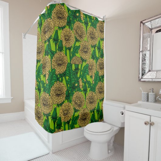 Rideaux De Douche Dandelions (En situation)
