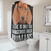 Rideaux De Douche Dangerous Breed |Funny Lover Gift (En situation)