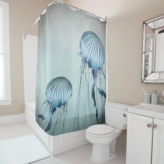 Rideaux De Douche Danse des méduses (En situation)
