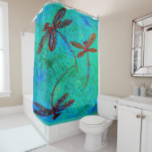 Rideaux De Douche Danse Dragonfly (En situation)